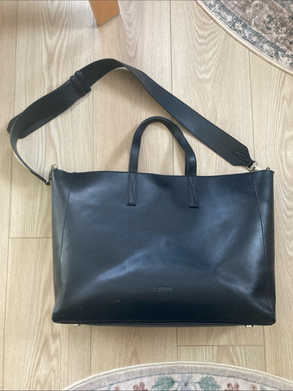 Calpak Black Haven Tote